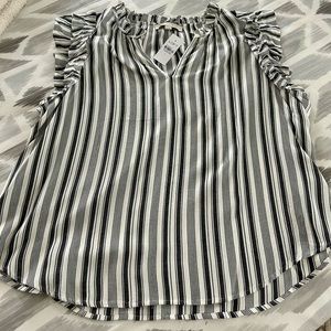 The LOFT Ruffle Sleeve Top